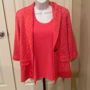 Misook jacket, sleeves are 3/4, size S,